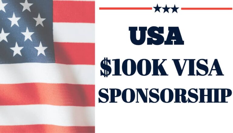 $100,000 U.S. Visa Sponsorship